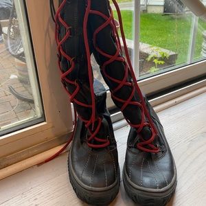 Pajar Canada Black Crosby Boots ~ 38